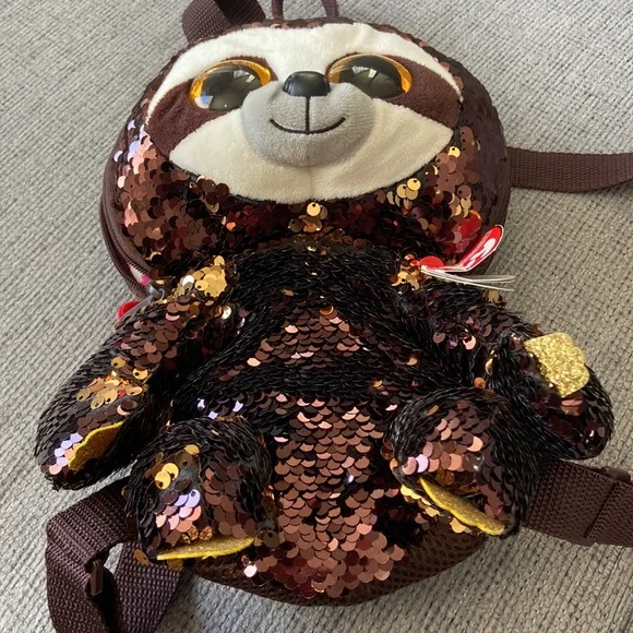 Ty fashion sloth sequins backpack for kids - Picture 8 of 8